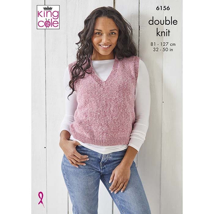 king-cole-6156-strickanleitung-top-pullover-simply-denim-dk image 1