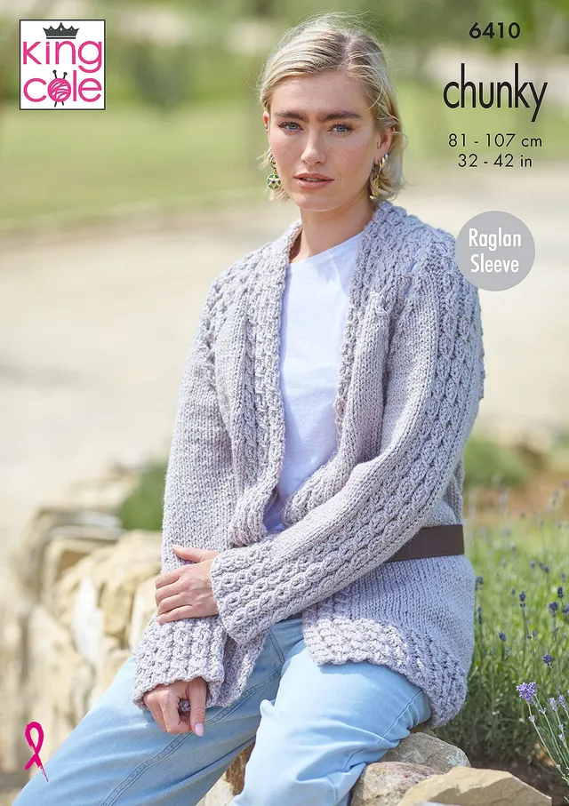 king-cole-6410-strickanleitung-damen-jacken-dalesway-chunky image 1