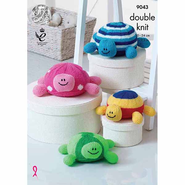 king-cole-9043-schildkr-ten-strickanleitung-pricewise-dk image 1