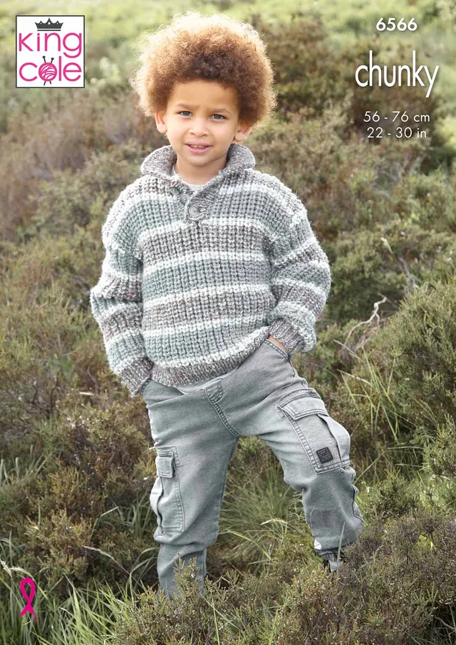 king-cole-6566-strickanleitung-pullover-dalesway-chunky image 1