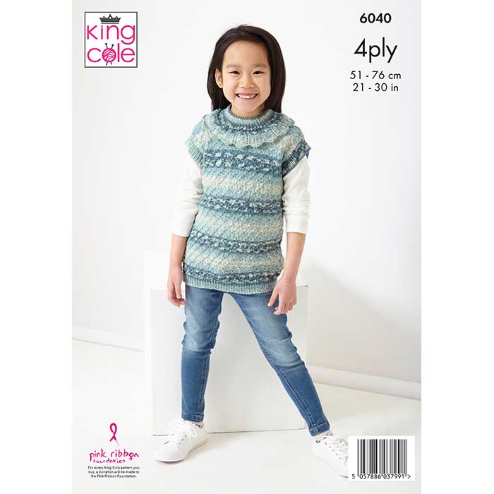 king-cole-6040-strickanleitung-pullover-norse-4ply image 2