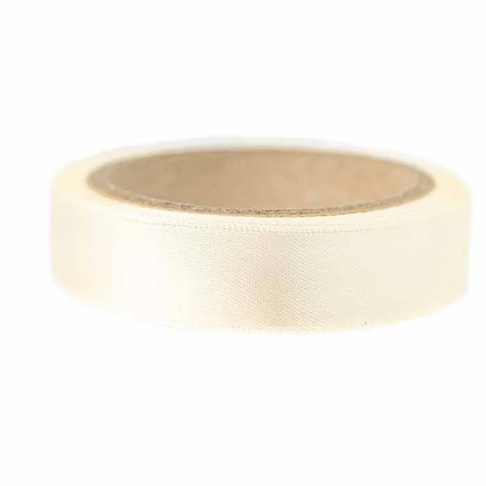king-cole-haberdashery-satinband-15mm-x-4m-creme-polyester image 1