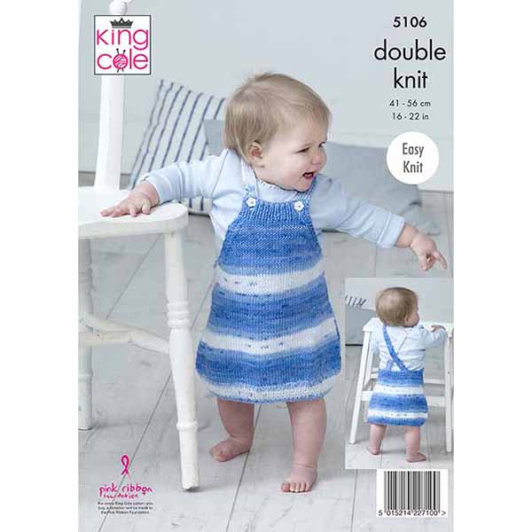 king-cole-5106-latzkleid-strickanleitung-cottonsoft-dk image 2