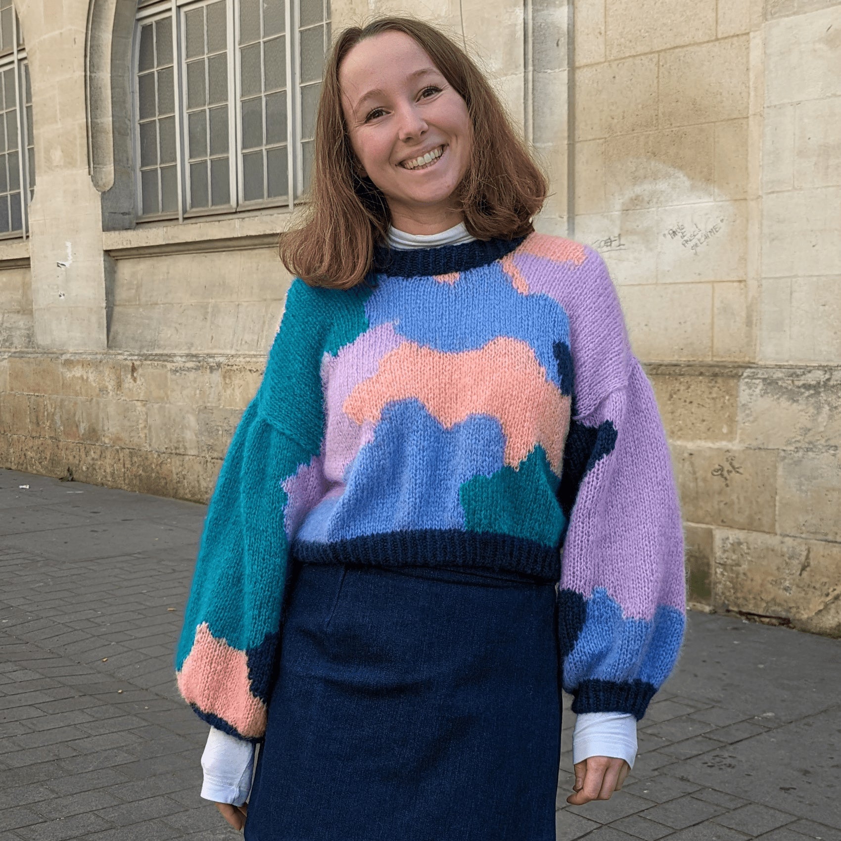 hobbii-anleitungen-splashie-pullover-strickanleitung-xs-xxl image 1