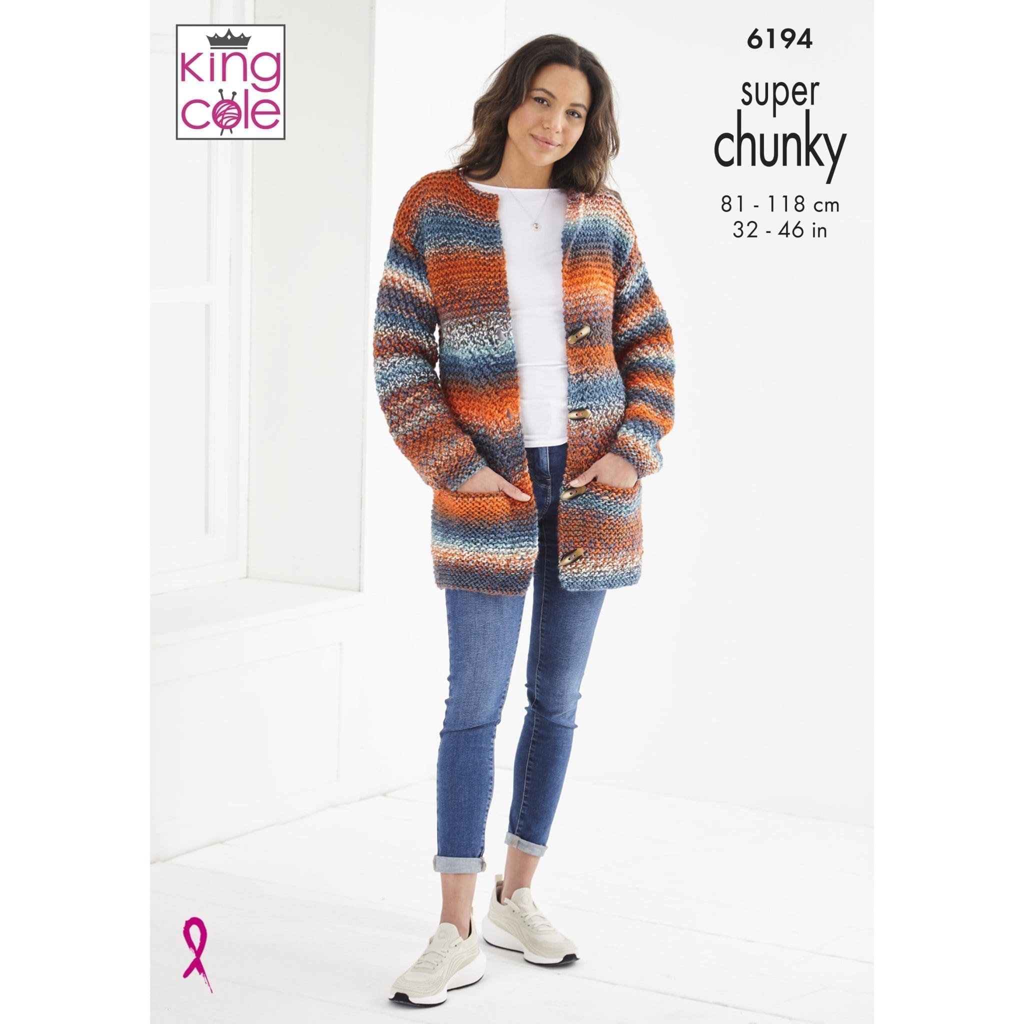 king-cole-6194-sweater-jacke-strickanleitung-explorer-chunky image 1