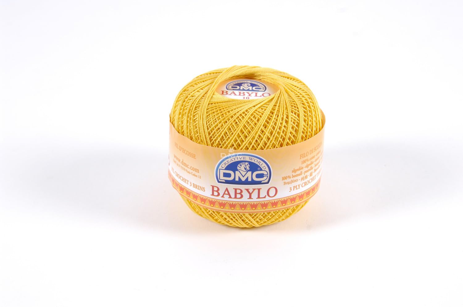 dmc-petra-babylo-nr-10-h-kelgarn-50g-farbe-3865-baumwolle image 7