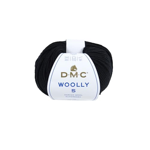 dmc-merino-essentiel-wolle-schwarz-50g-80m-superwash image 6