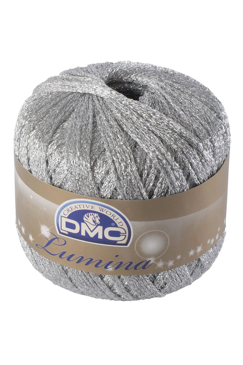 dmc-lumina-metallic-h-kelgarn-150m-20g-farbe-168-viskose image 1