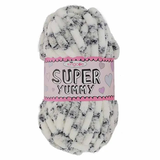 king-cole-super-yummy-wolle-pastell-chenille-chunky image 1