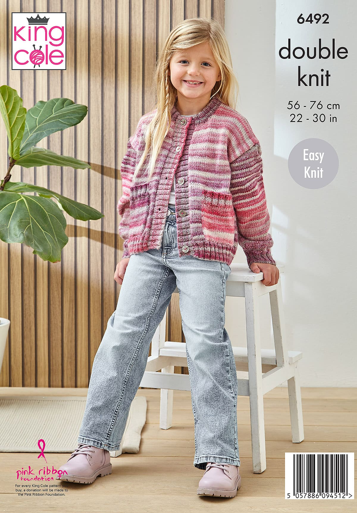 king-cole-6492-strickanleitung-cardigans-cottagespun-dk image 2