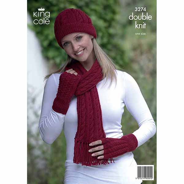king-cole-patterns-3274-strickanleitung-m-tzen-baby-alpaca-dk image 2