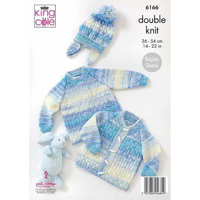 king-cole-6166-strickanleitung-pullover-jacke-m-tze-cutie-pie-dk image 2