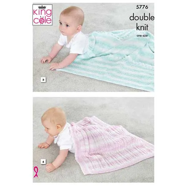 king-cole-5776-babydecken-strickanleitung-baby-pure-dk image 1