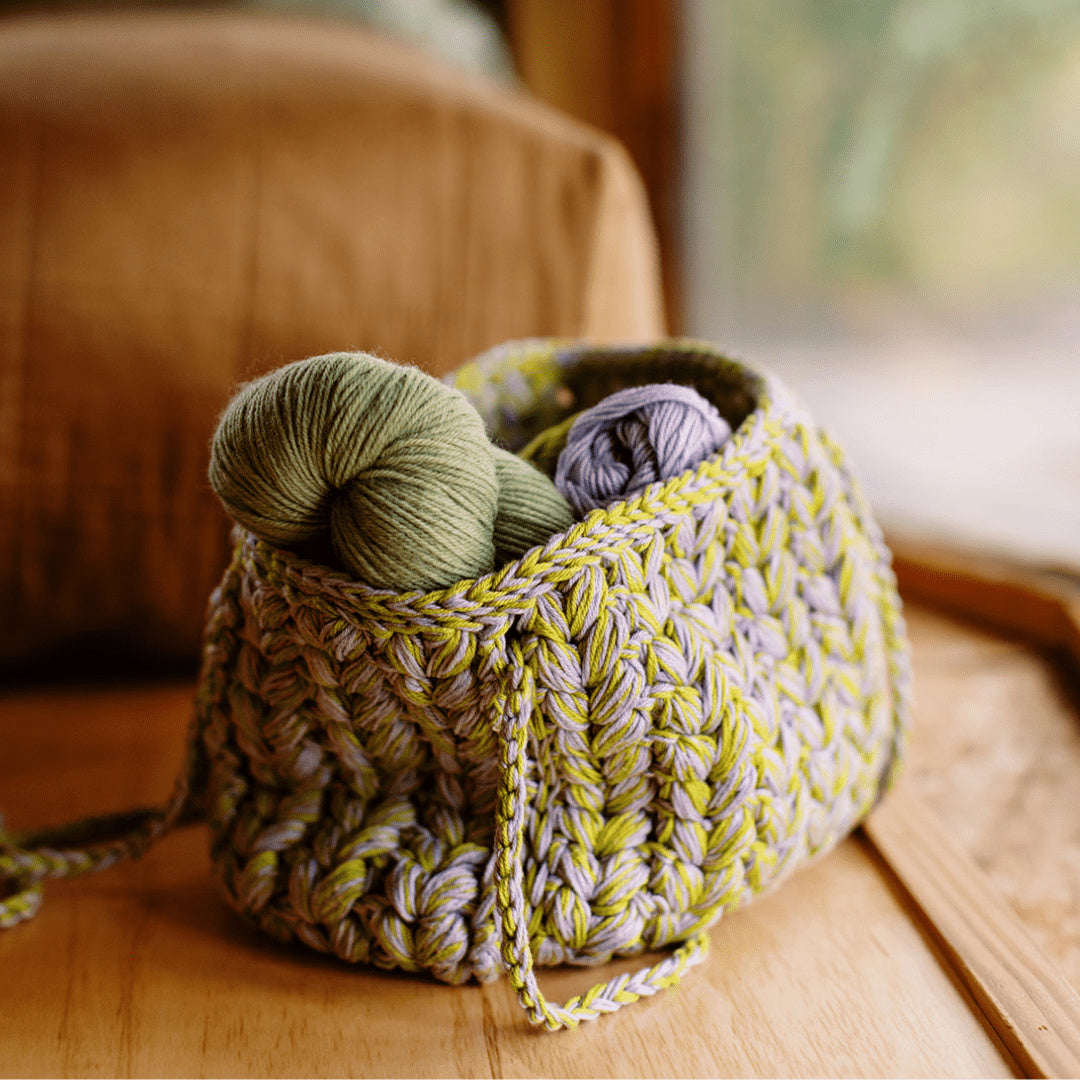 hobbii-vitreous-tasche-h-kelset-puffmaschen-mit-garn-15x18 image 2