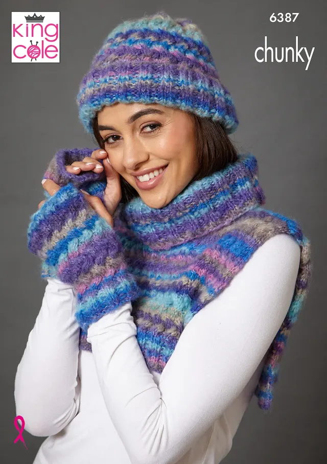 king-cole-6387-strickanleitung-accessoires-flair-chunky image 1