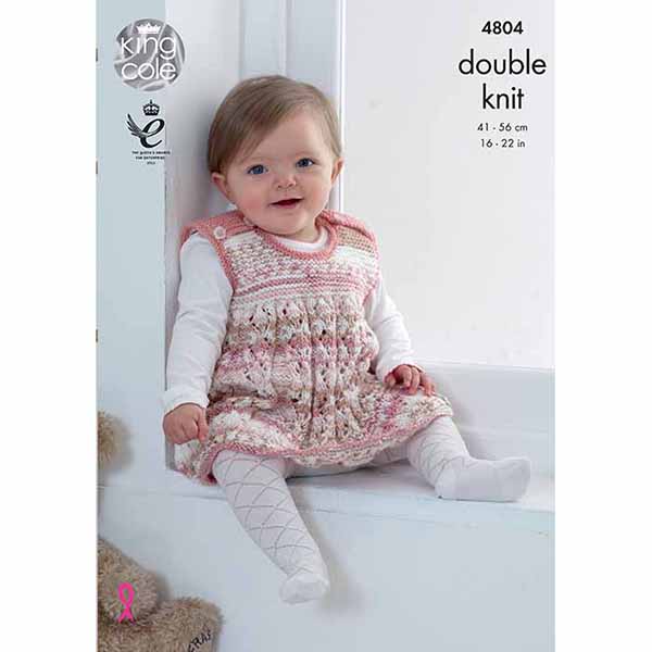 king-cole-4804-strickanleitung-jacke-kleid-top-cherish-dk image 1