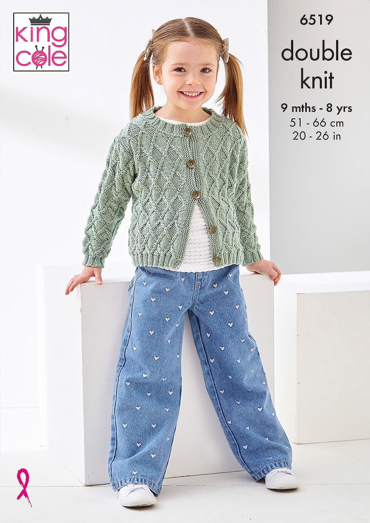 king-cole-6519-cherished-dk-cardigan-pullover-anleitung image 1
