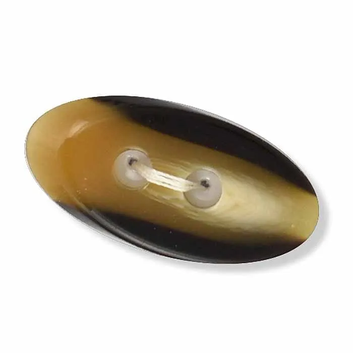 king-cole-haberdashery-oval-button-knopf-beige-40mm image 1