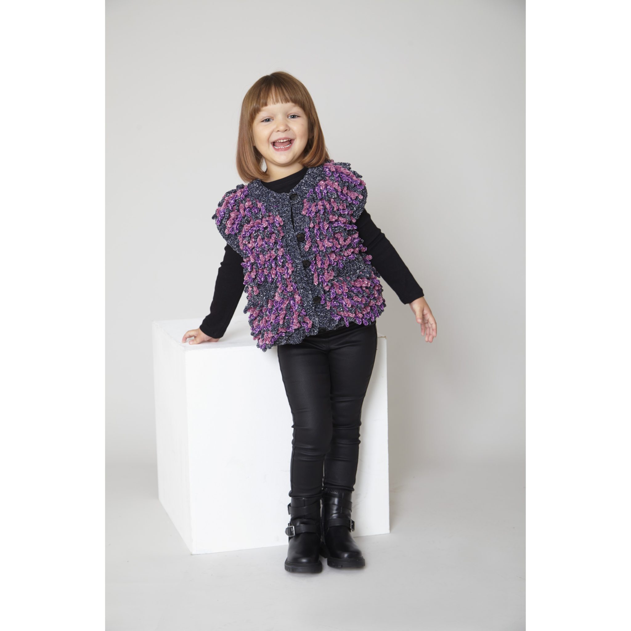 king-cole-patterns-6312-strickanleitung-pullover-weste image 2