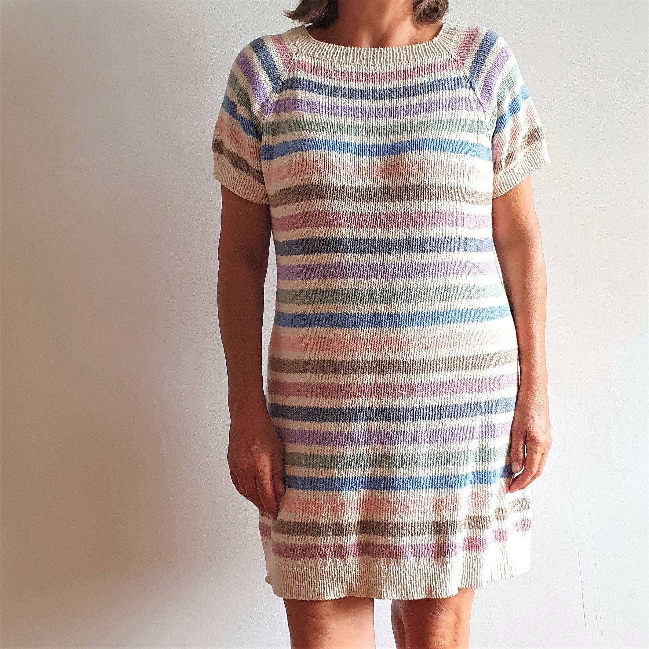 hobbii-zara-gestreiftes-kleid-strickanleitung-gr-m-2xl image 3