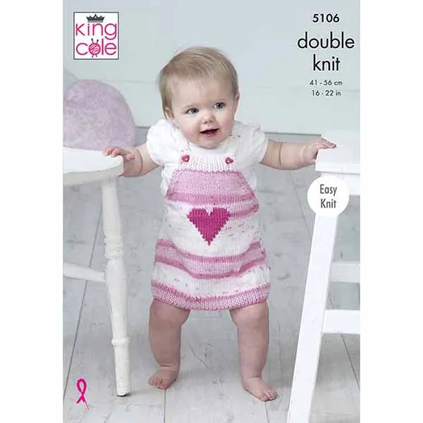 king-cole-5106-latzkleid-strickanleitung-cottonsoft-dk image 1