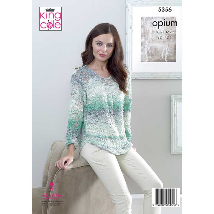 king-cole-5356-shirt-top-strickanleitung-opium-palette image 2