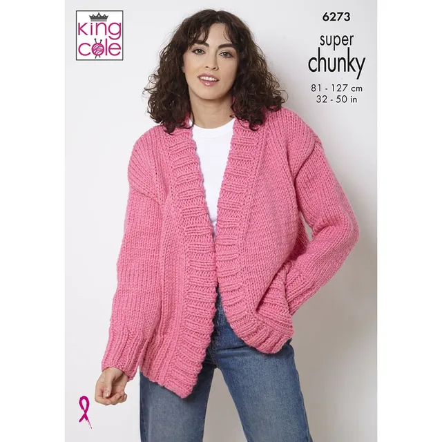 king-cole-6273-strickanleitung-jacke-weste image 1
