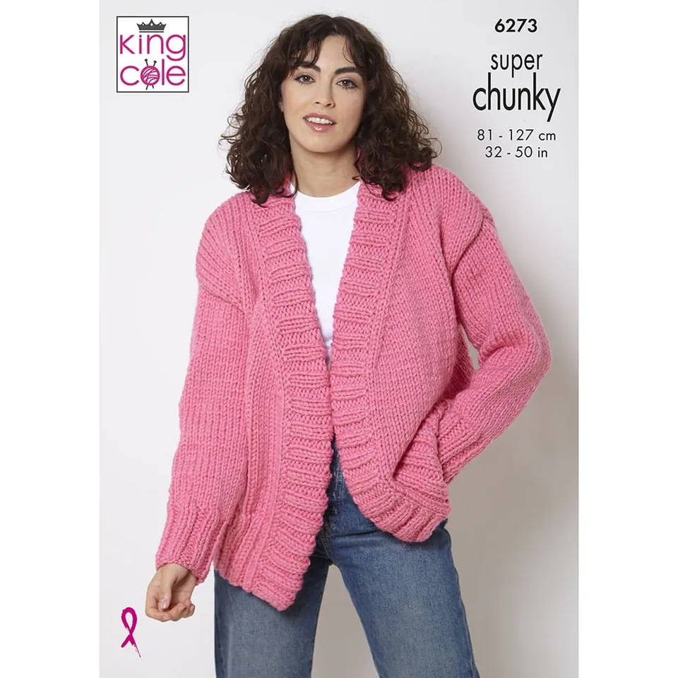 king-cole-6273-strickanleitung-jacke-weste image 1