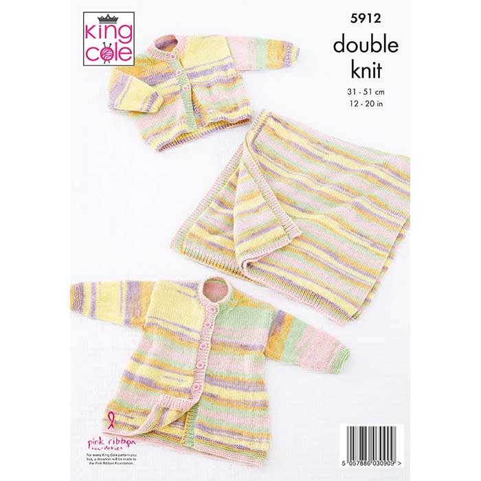 king-cole-5912-strickanleitung-jacke-beaches-dk image 2