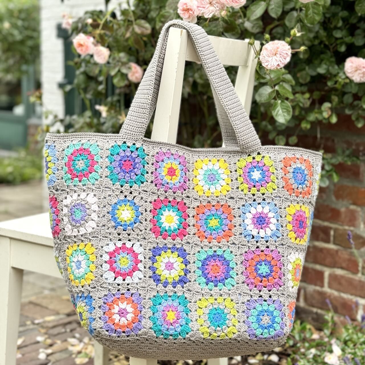 hobbii-flower-square-tasche-h-kelanleitung-einheitsgr-e image 3