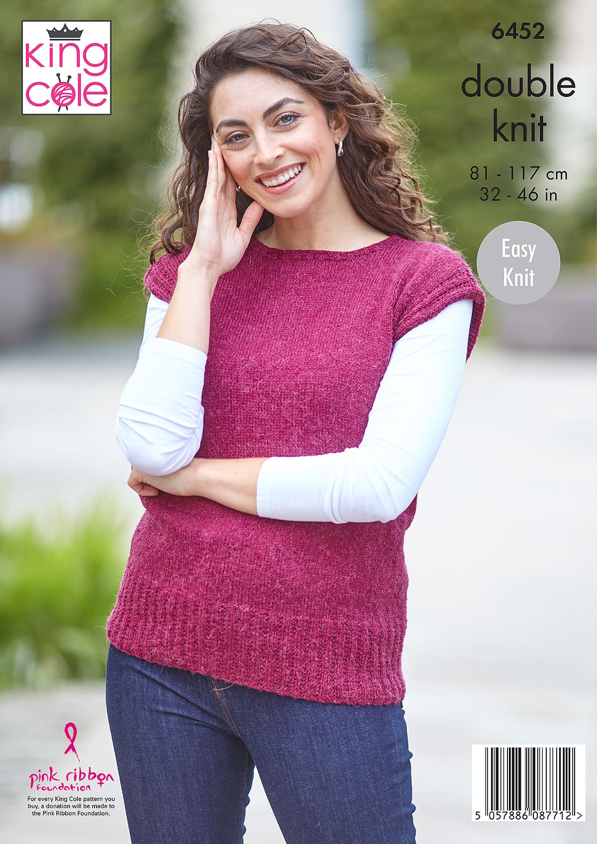 king-cole-6452-pullover-top-strickanleitung-eternity-dk image 2