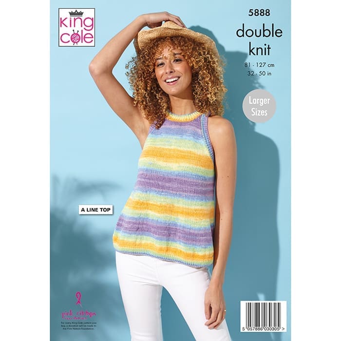 king-cole-5888-strickanleitung-tops-tropical-beaches-dk image 2