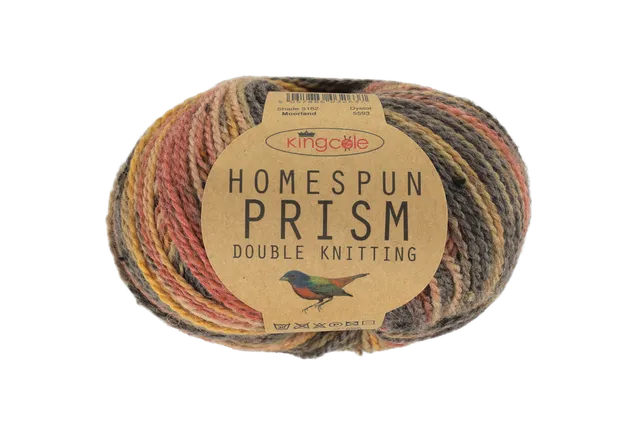 king-cole-homespun-prism-dk-strickgarn-meliert-merino-alpaka image 1