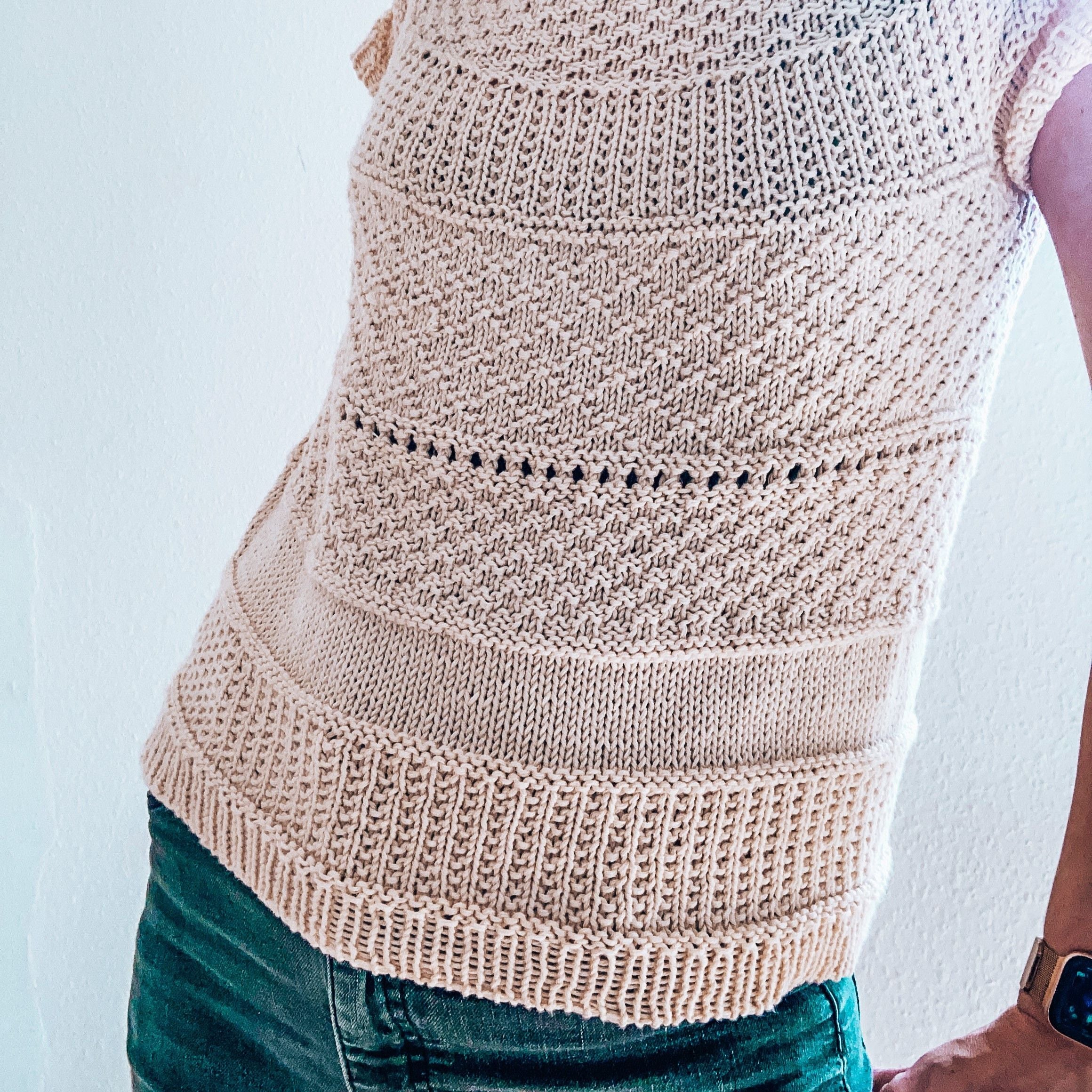 hobbii-anleitungen-summer-structure-t-shirt-strickanleitung-xs-struktur image 4