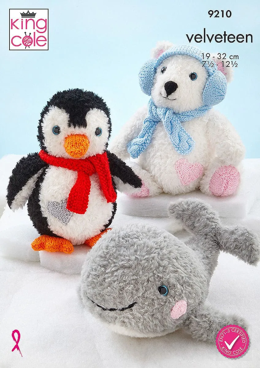 king-cole-patterns-strickanleitung-9210-polar-creatures-velveteen image 1