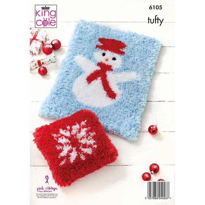 king-cole-6105-strickanleitung-decken-kissen-super-chunky image 2