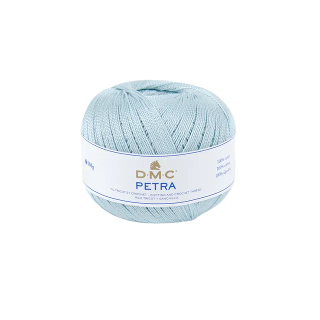 dmc-petra-nr-8-h-kelgarn-blau-54518-baumwolle-100g image 1