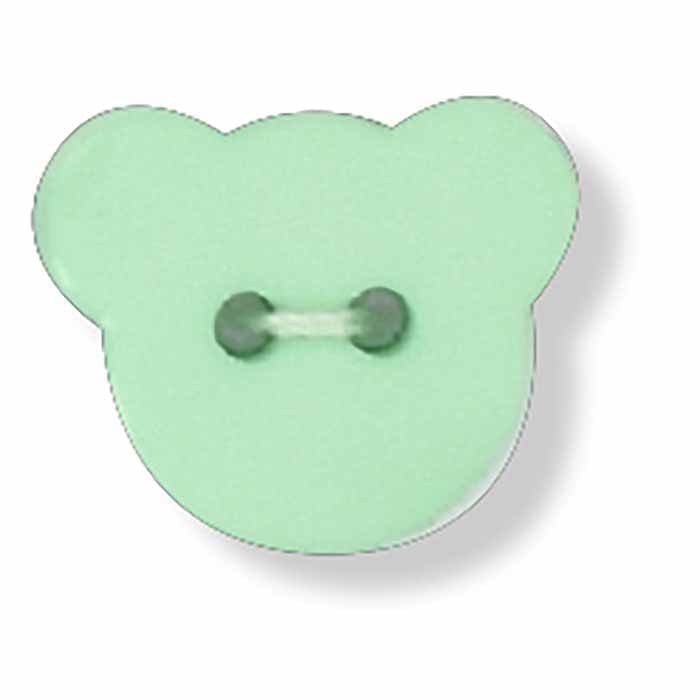 king-cole-haberdashery-teddy-bear-button-knopf-mint-24-ligne image 1