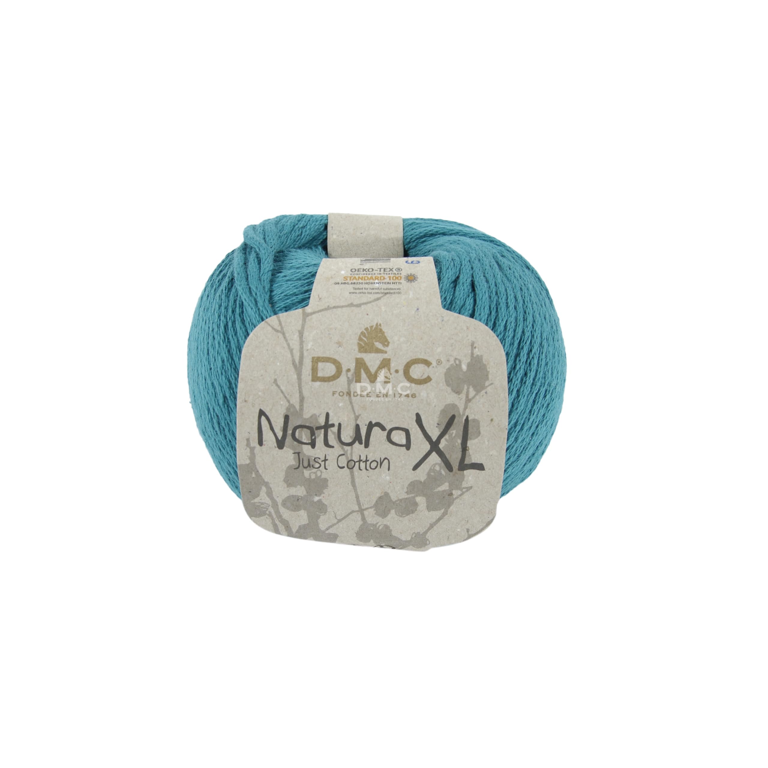 dmc-natura-just-cotton-xl-baumwollgarn-100-g-t-rkis image 1