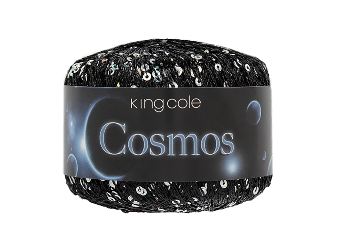 king-cole-cosmos-glitzerwolle-glitzer-garn-silber image 1