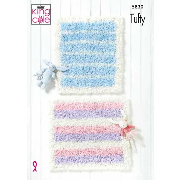 king-cole-5830-decken-strickanleitung-tufty image 1
