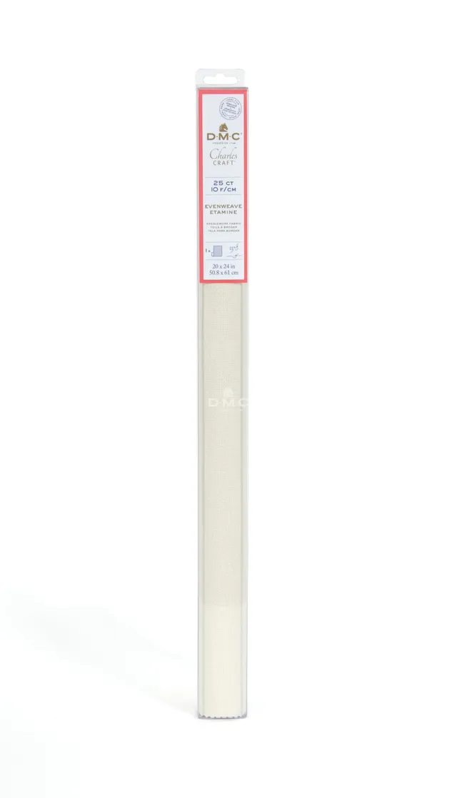 dmc-evenweave-stickstoff-baumwolle-38-1x45-7-cm-leinenoptik image 1