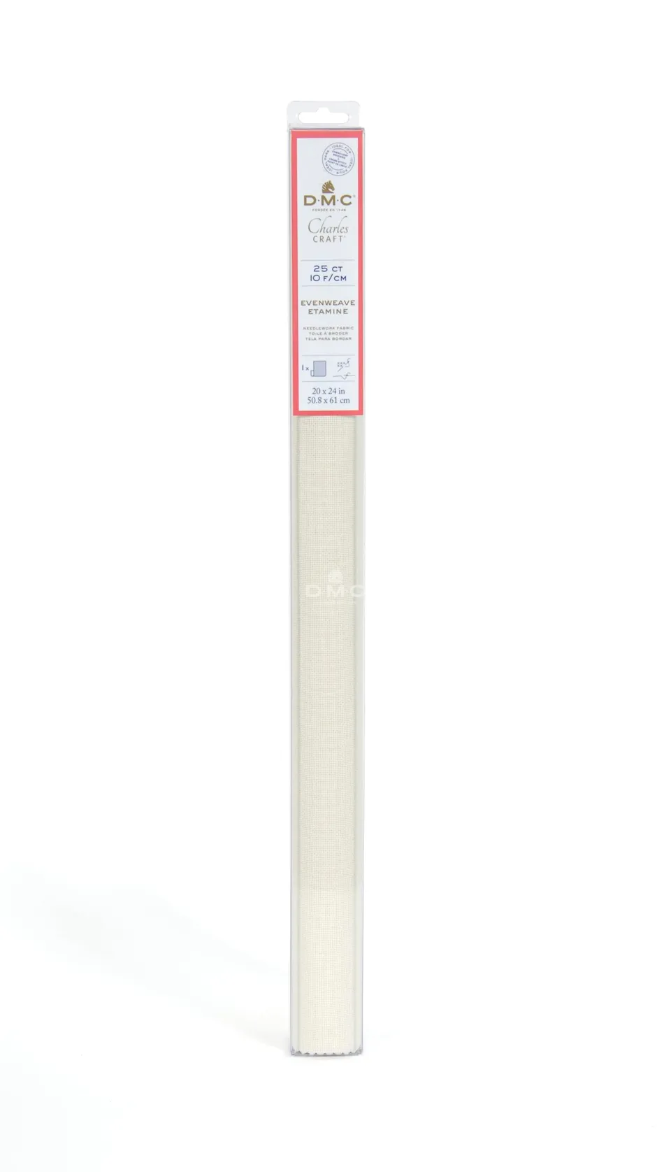dmc-evenweave-stickstoff-baumwolle-38-1x45-7-cm-leinenoptik image 1