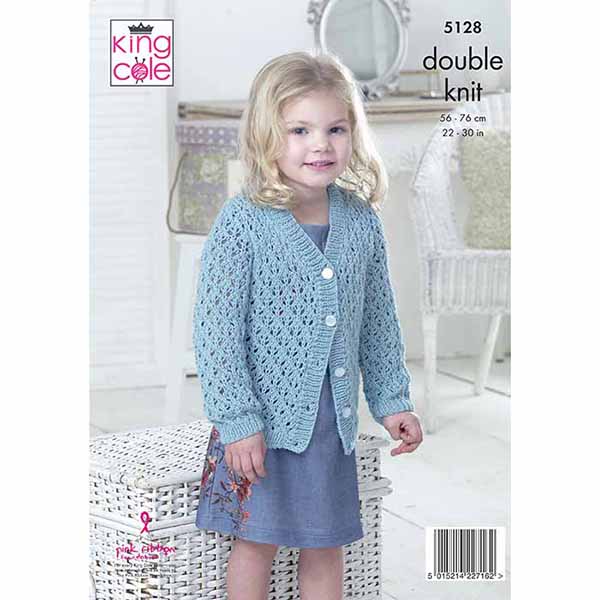 king-cole-5128-strickanleitung-cardigan-cottonsoft-dk image 2