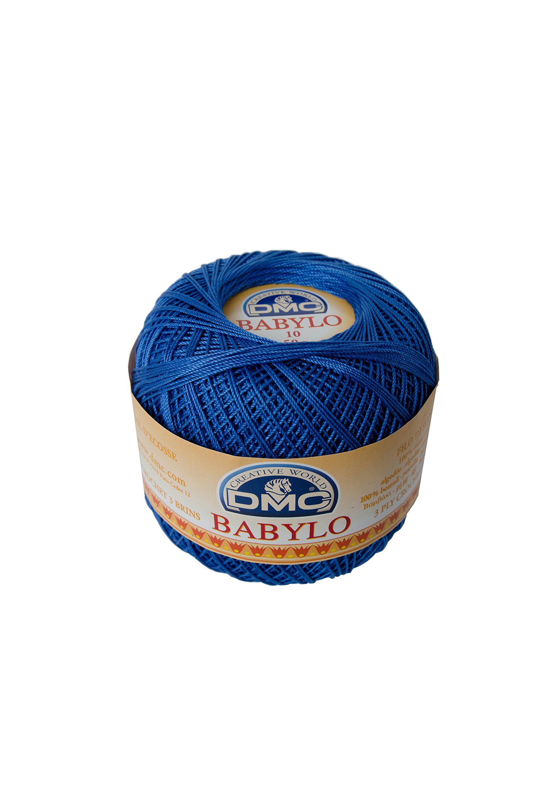 dmc-petra-babylo-nr-10-h-kelgarn-50g-farbe-3865-baumwolle image 8