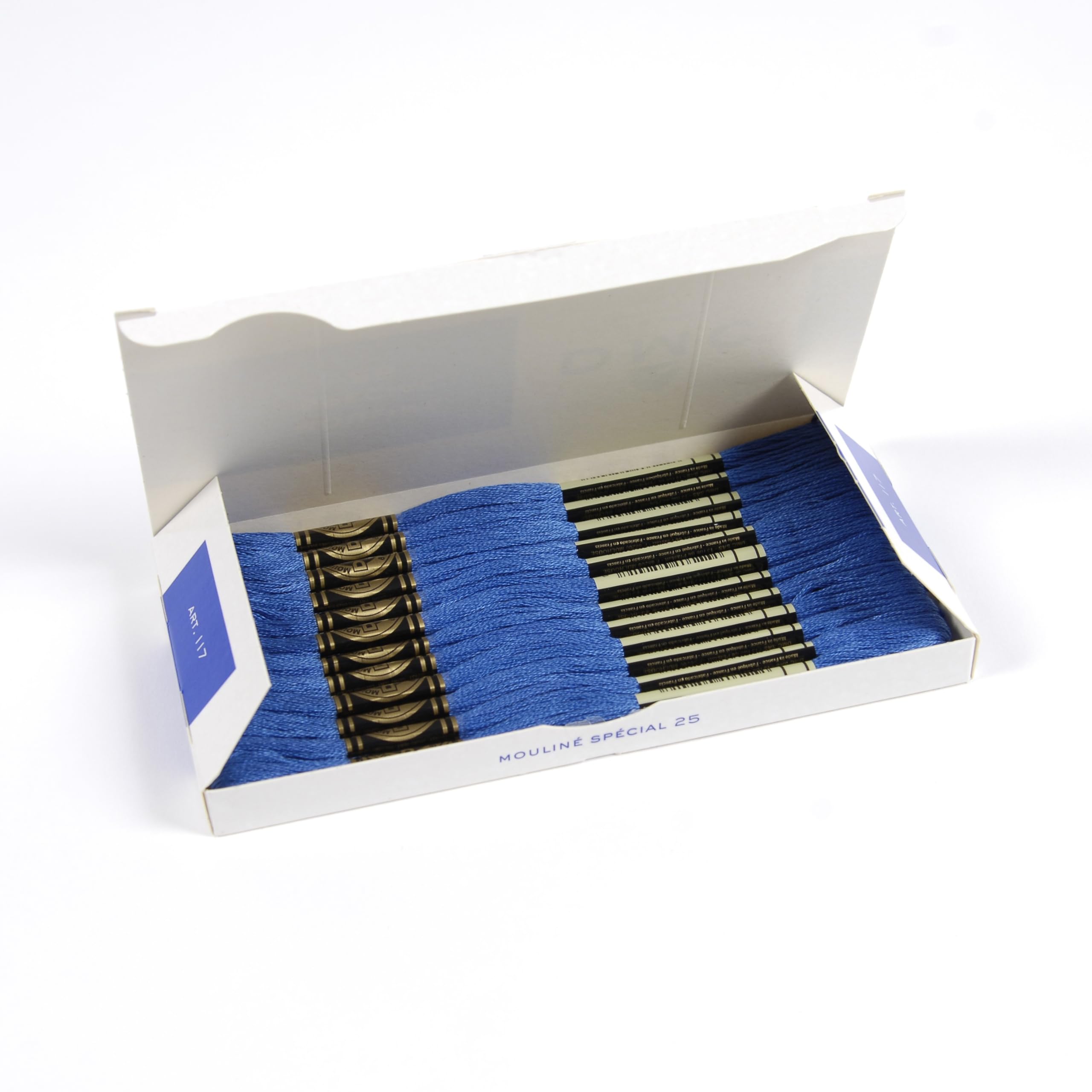 dmc-mouline-special-117mc-0798-sticktwist-blau-8-m-baumwolle image 2