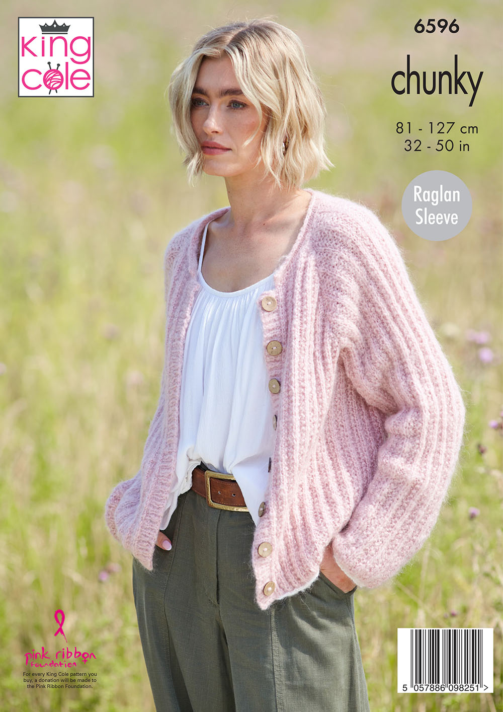king-cole-6596-strickanleitung-pullover-cardigan-schal-chunky image 2