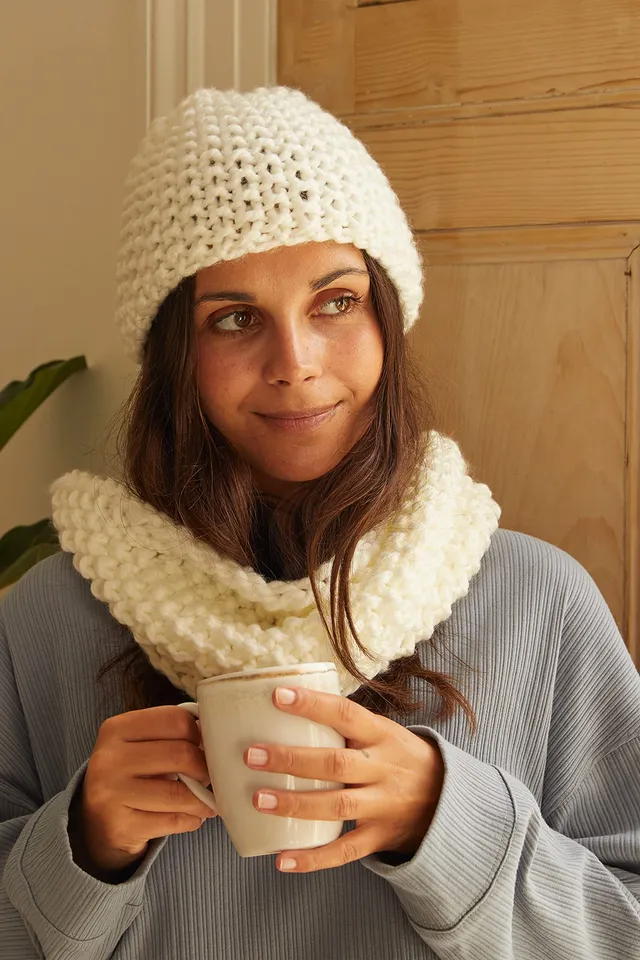 dmc-strickset-m-tze-snood-acryl-anf-nger-mit-nadeln image 1