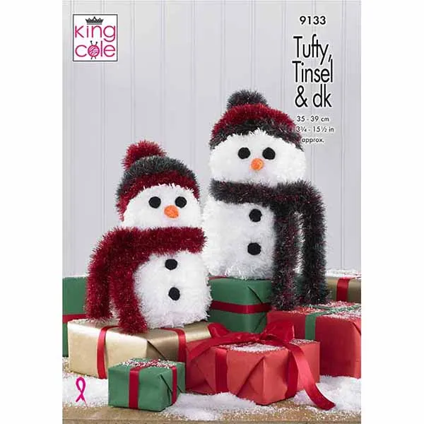 king-cole-patterns-9133-strickanleitung-schneem-nner-tufty-tinsel image 1