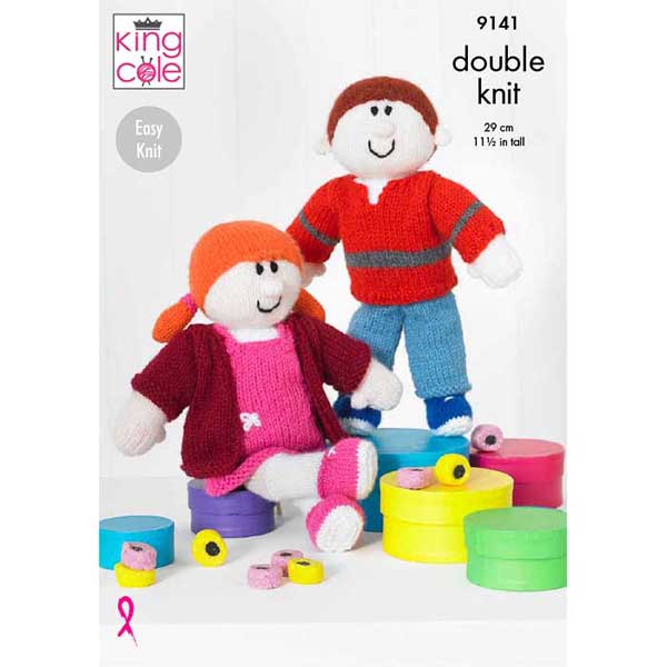 king-cole-9141-strickanleitung-puppen-big-value-dk image 1